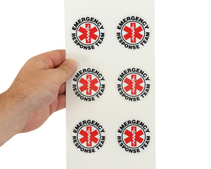 First Responder Sticker