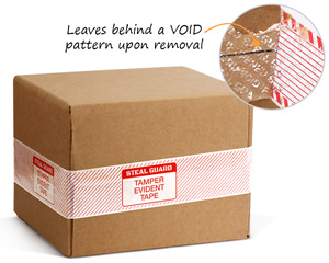 Tamper Evident Stealguard Tape