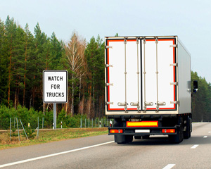 Watch For Truck Crossing Signs