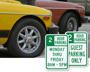 2 Hour Parking Signs