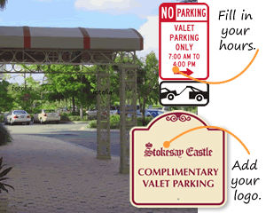 Valet Parking Signs