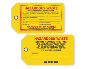 Hazardous Waste Label