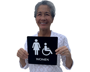 Women's Restroom Signs