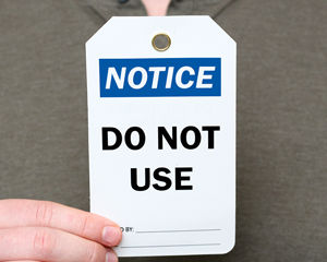 Do Not Use Tags