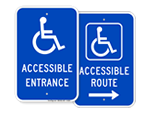 Accessible Entrance Signs
