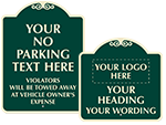 Custom Parking Lot Signs