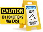 Icy Warning Signs
