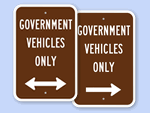 Government Parking Signs