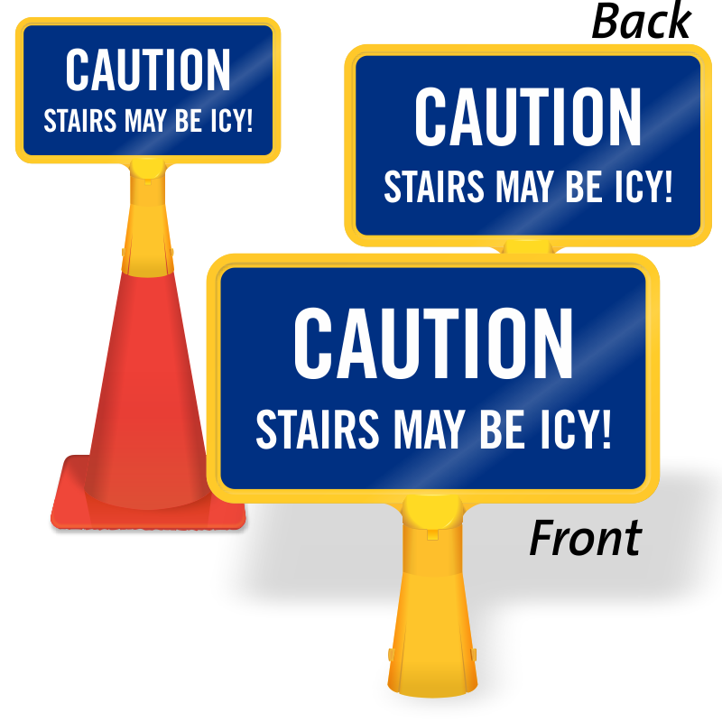 ACCUFORM IceAlert Temperature Indicator Sign - 6 Inch Color Changing Dial For Freezing Conditions