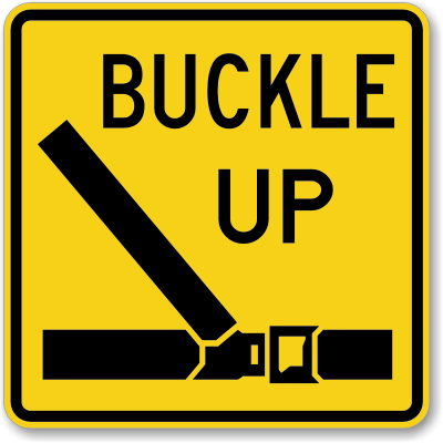 Seat Belt Sign, SKU: K-2402