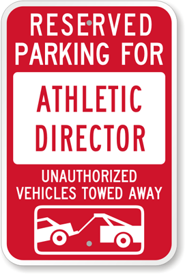 Reserved Parking Tow-away Signs | Same Day Shipping
