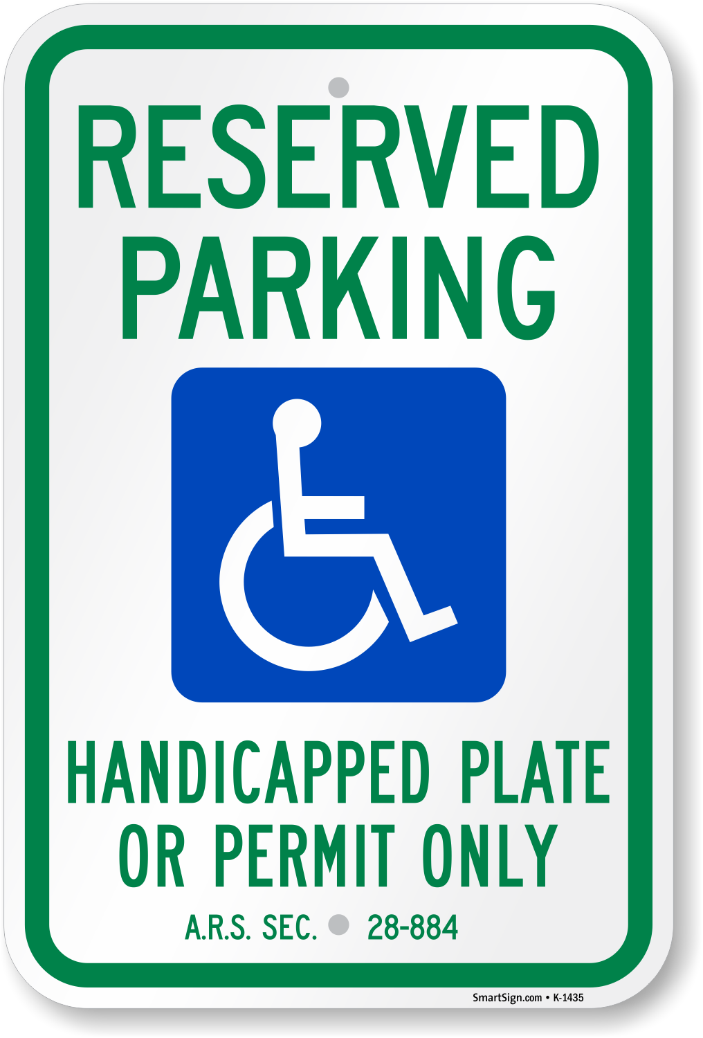 Only fine. Reserved parking. Handicapped parking sign. Parking for disabled. Permit parking.