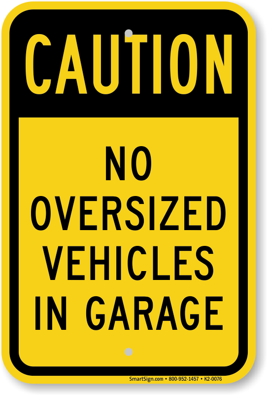 2 Pack Motorcycle Parking Only Signs - 12x18 Inch Reflective Aluminum Signs, Weatherproof