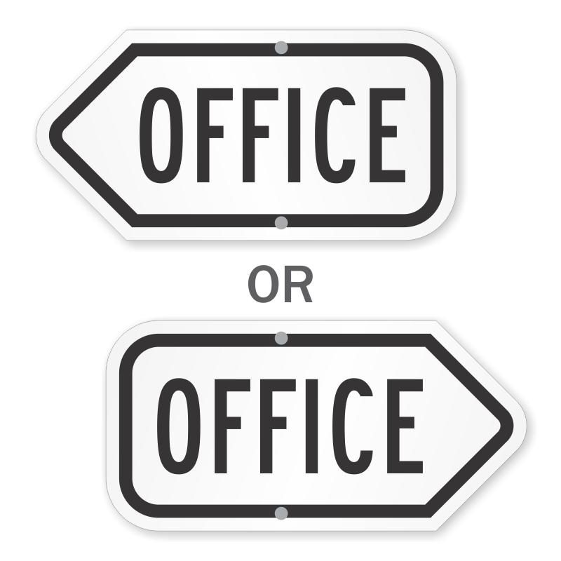 Office Direction Signs