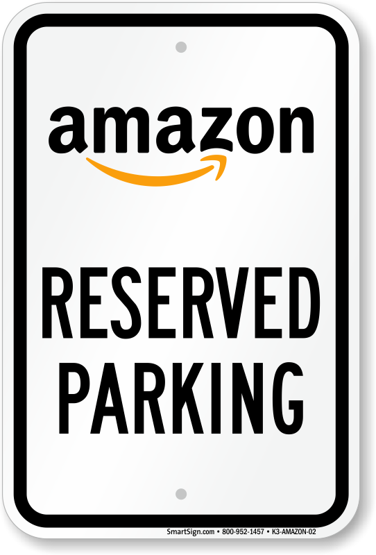 Amazon Parking Signs