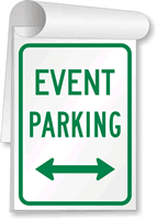 Event Parking Directional Sign Book