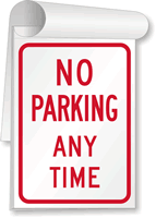 No Parking Any Time Sign Book