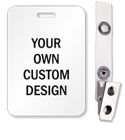 Custom ID Reusable Name Badge