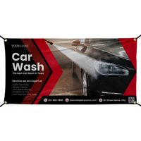 Custom Car Wash Vinyl Banner