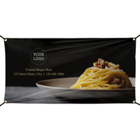 Custom Italian Restaurant Vinyl Banner
