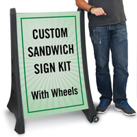 Upload Any Design Custom BigBoss Standard Sign Kit