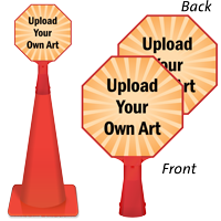 Upload Your Own Art Custom Octagon ConeBoss