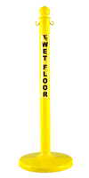 Wet Floor Workplace Safety Pole Stanchion