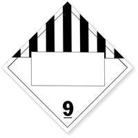 Misc Dangerous Goods Placard