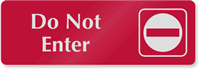 Do Not Enter Sign