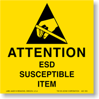 Attention Observe Precautions Handling Label