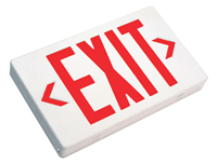 Universal LED Exit Sign Double Faced Standard