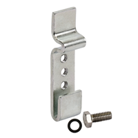 Sign Clips for Chain Link Fence (Pair) - Sign Bracket, SKU - Fence-Clip-02