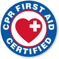 CPR First Aid Certified