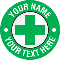 Safe Worker Customized Name and Blank Years