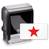 Self Inking Stamp   Star Stamp