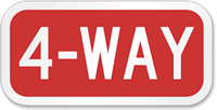 4-Way STOP Sign Companion