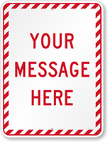 Your Message Here Custom Sign