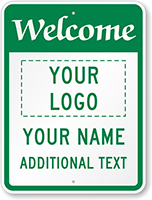 Custom Welcome Sign