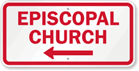 Episcopal Church Sign