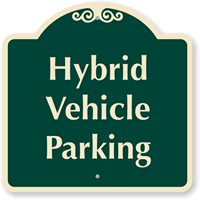 HYBRID VEHICLE PARKING SignatureSign
