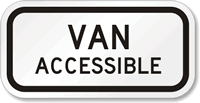 Van Accessible Maryland Sign