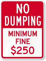 No Dumping