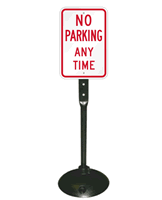 No Parking Anytime Sign & Post Kit