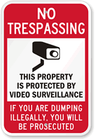 No Trespassing Sign (with Graphic)