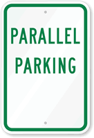 PARALLEL PARKING Sign