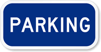 PARKING Sign