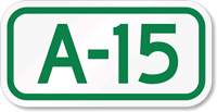 Parking Space Sign A-15