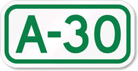 Parking Space Sign A-30