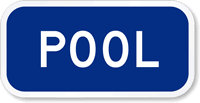 Pool Sign