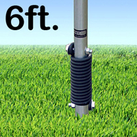 FlexPost Sign Post   Natural Ground Model